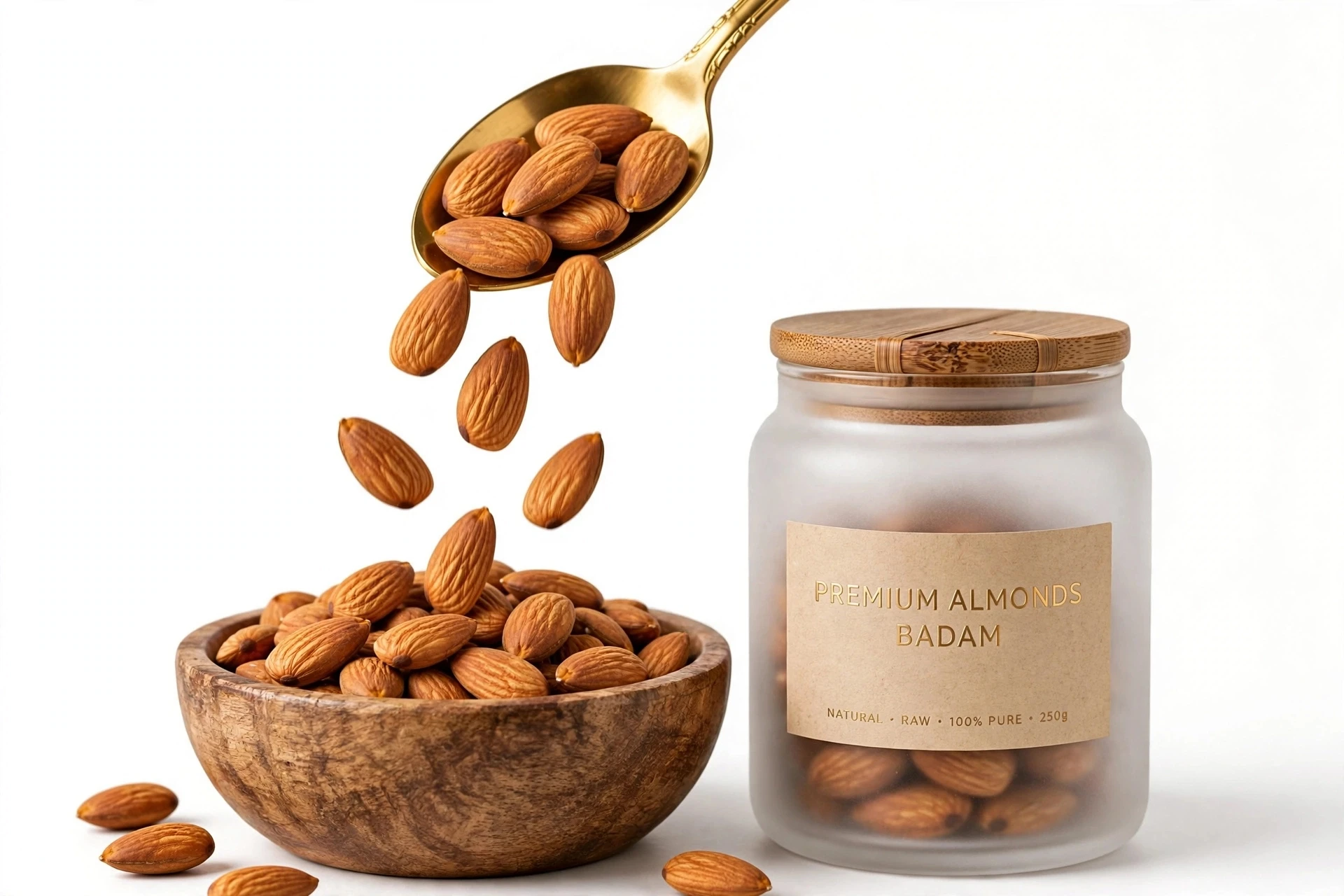 Badam,बादाम,almond